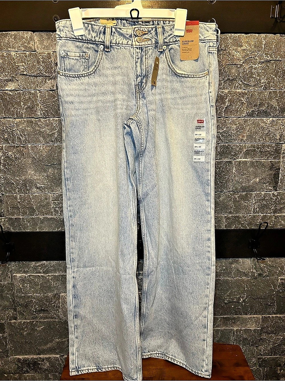 Levi's Superlow Loose Jeans Waist 29 x 32 NWT